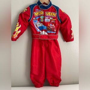 Disney Store Lightning McQueen Race Costume